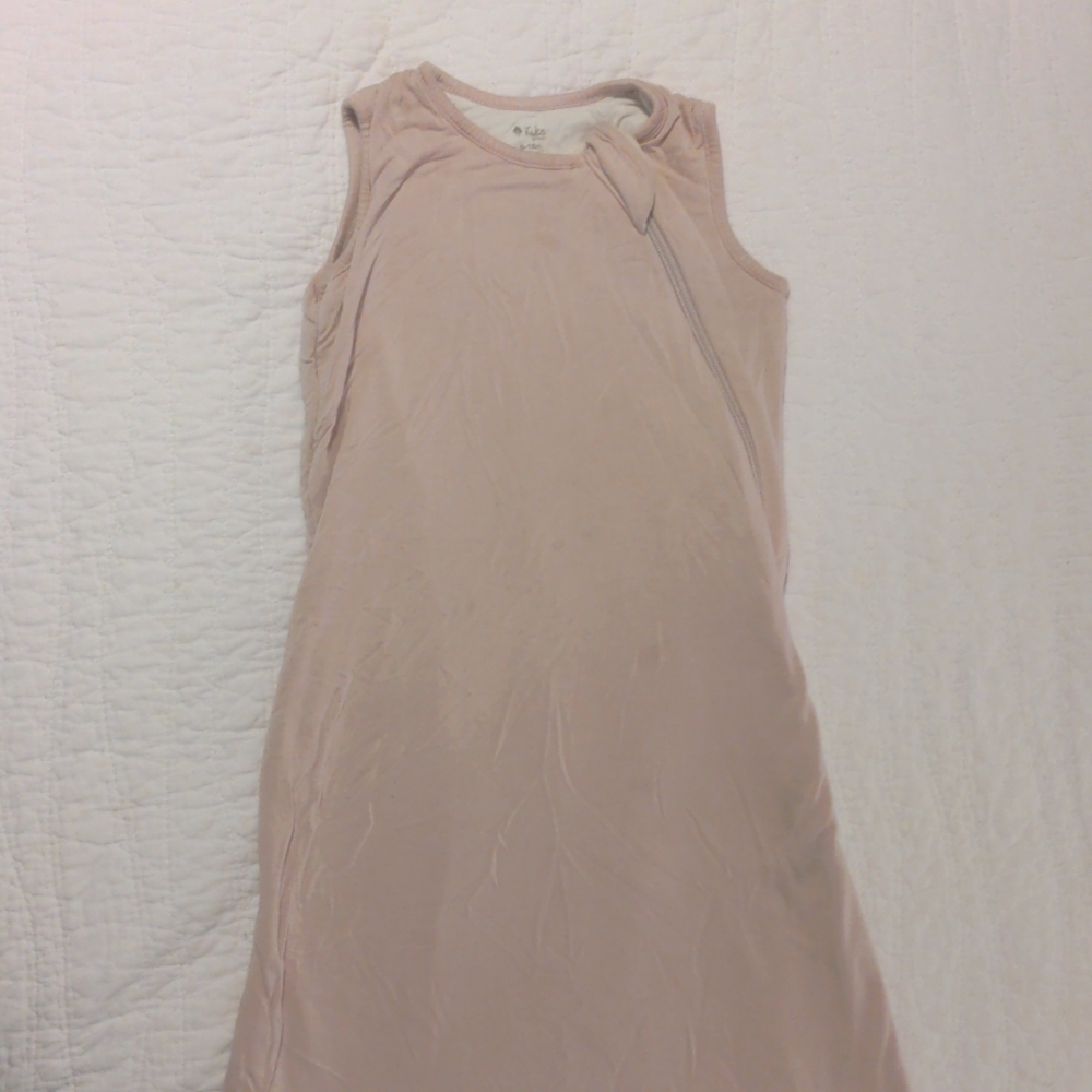 Kyte BABY Sleeveless Baby Sleep Sack in Blush
